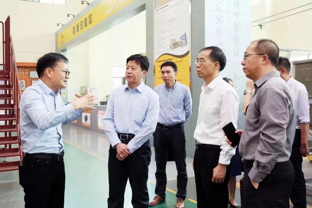 國家發(fā)改委政研室孫濤副主任一行蒞臨達意隆考察調(diào)研